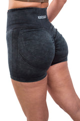 Washed Sculpt Shorts - ADESSO